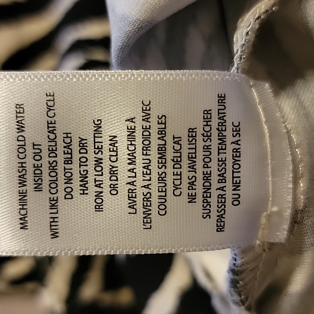 Haver & Blair London Zebra Print Pull-On Pants Size Medium EUC - Picture 11 of 13